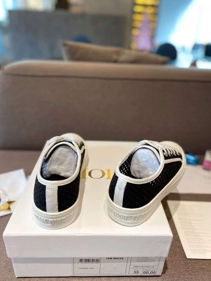 Alternative view of DIOR WALK’N’ SNEAKER WITH MESH FABRIC BLACK