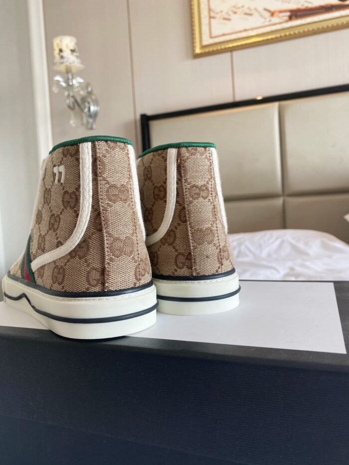 Alternative view of GUCCI TENNIS 1977 HIGH TOP SNEAKER BEIGE 625807 HVK70 9765