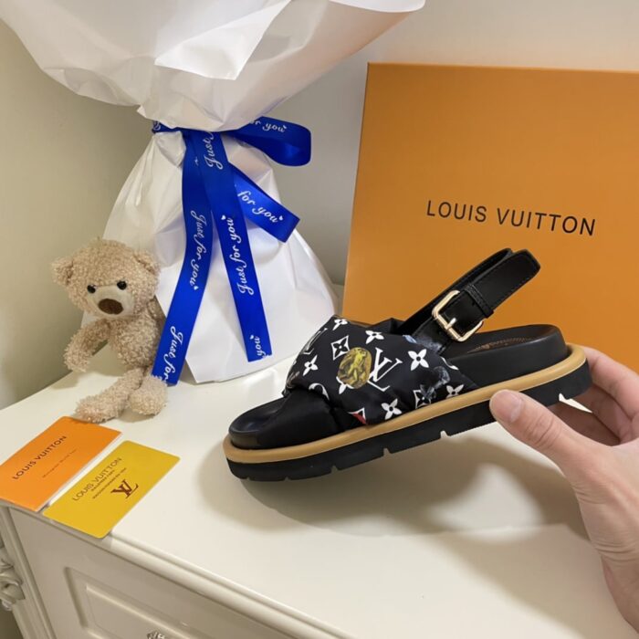 Alternative view of LOUIS VUITTON POOL PILLOW COMFORT SANDAL BLACK