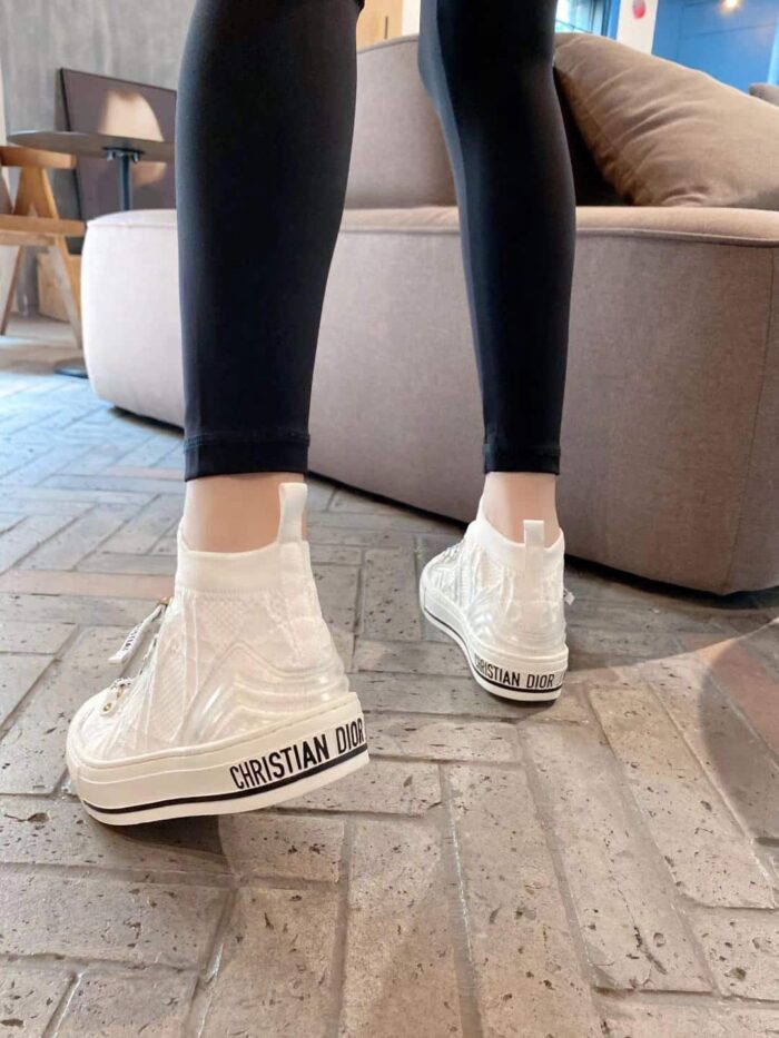 Alternative view of DIOR WALK'N' SNEAKER CANNAGE TECHNICAL MESH WHITE KCK276NKRS10W