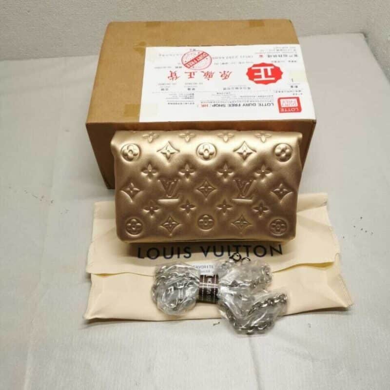 Alternative view of LOUIS VUITTON POCHETTE COUSSIN MONOGRAM GOLD 19CM M80999