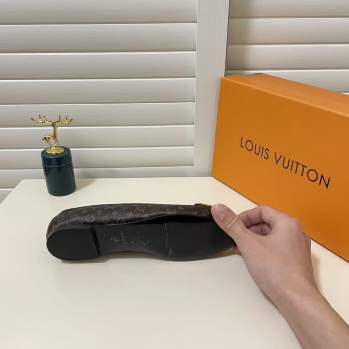 Alternative view of LOUIS VUITTON LV LOGO MONOGRAM BALLERINA