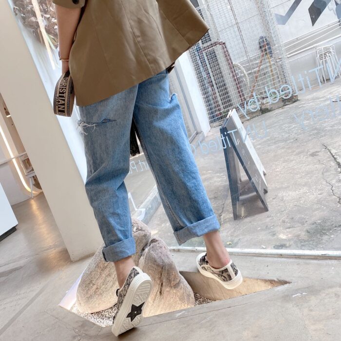 Alternative view of DIOR WALK’N’ SNEAKER TOILE DE JOUY EMBROIDERED COTTON HAZELNUT KCK211TJES37M