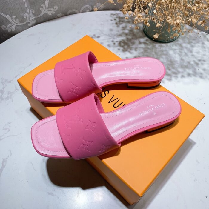 Alternative view of LOUIS VUITTON REVIVAL FLAT MULE PINK