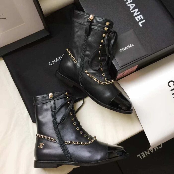 Alternative view of CHANEL WOMEN'S BOTAS PARA MUJER BLACK