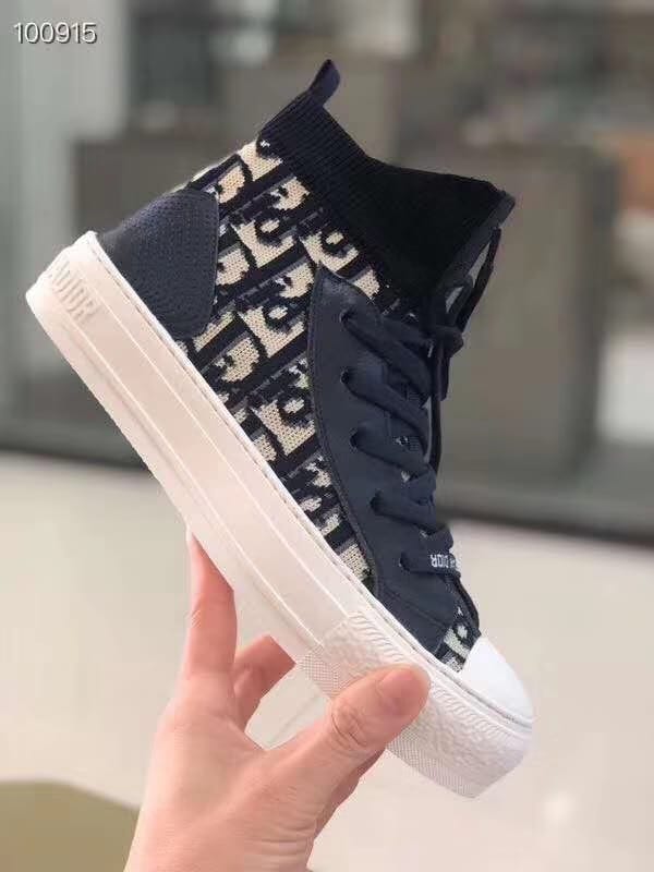 Alternative view of DIOR WALK’N’ SNEAKER OBLIQUE TECHNICAL MESH DEEP BLUE KCK233TOKS56B