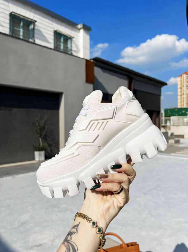 Alternative view of PRADA CLOUDBUST THUNDER SNEAKERS WHITE 1E819L3KR2F0009F050