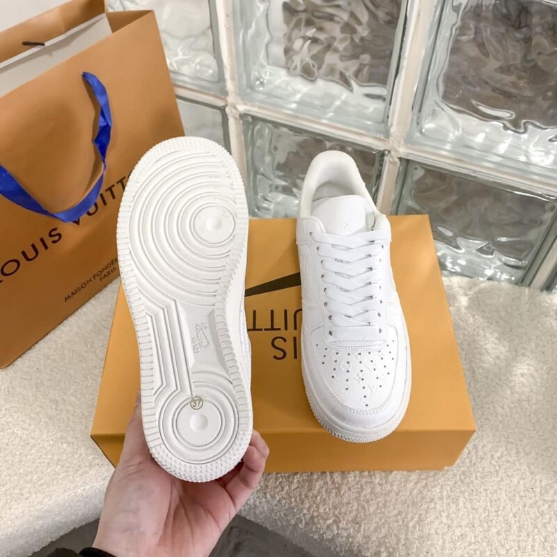Alternative view of LOUIS VUITTON AIR FORCE 1 LOW WHITE