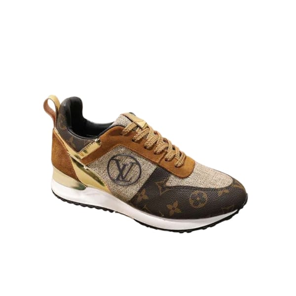 LOUIS VUITTON RUN AWAY SNEAKERS MONOGRAM BROWN