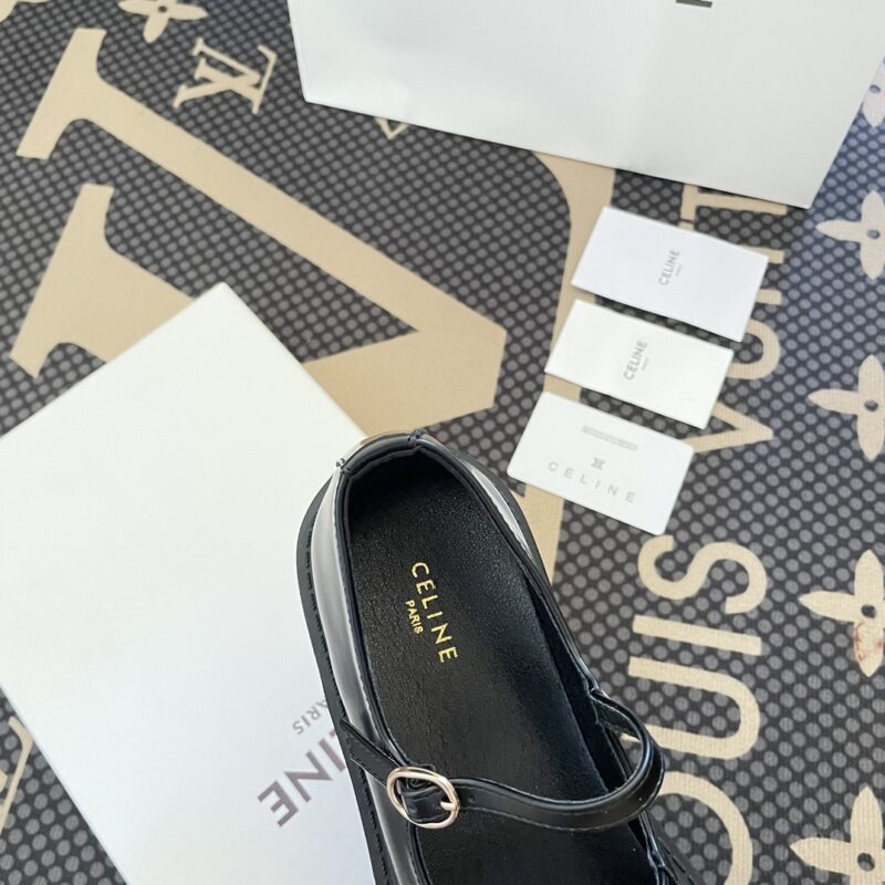 Alternative view of CELINE BULKY BABIES TRIOMPHE IN POLISHED BULL BLACK 354243602C38NO