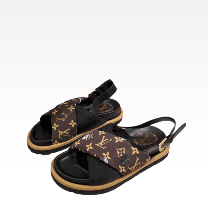 LOUIS VUITTON POOL PILLOW COMFORT SANDAL BROWN