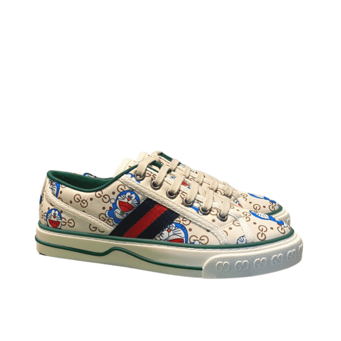 GUCCI TENNIS 1977 DORAEMON SNEAKER WHITE