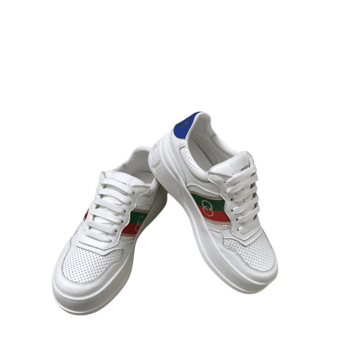 GUCCI WOMEN'S SNEAKER WITH WEB LOGO GG