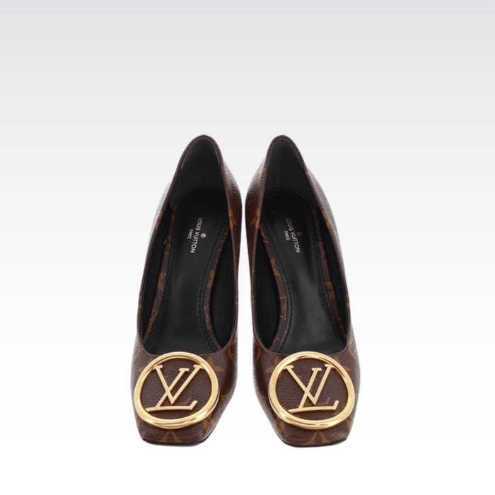 LOUIS VUITTON MADELEIN PUMPS MONOGRAM 1A4XCI
