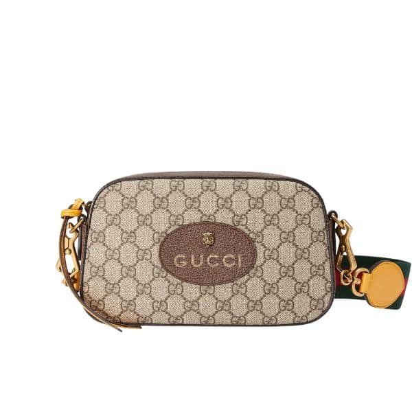 GUCCI NEO VINTAGE GG SUPREME MESSENGER BAG 24CM ‎476466 K9GVT 8856