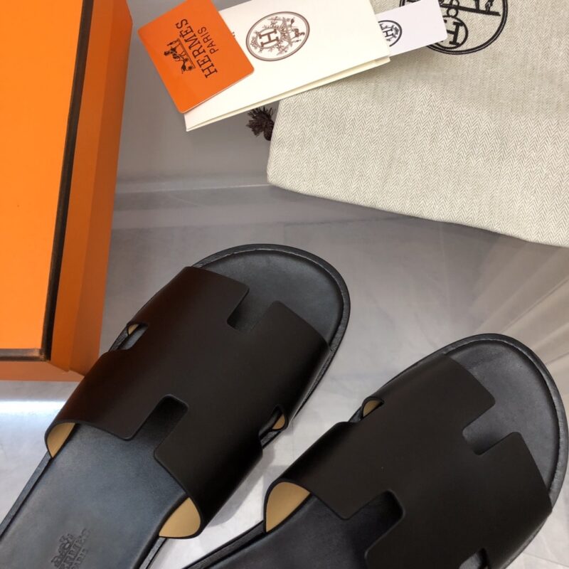 Alternative view of HERMES IZMIR SANDAL BLACK H041141ZH01390