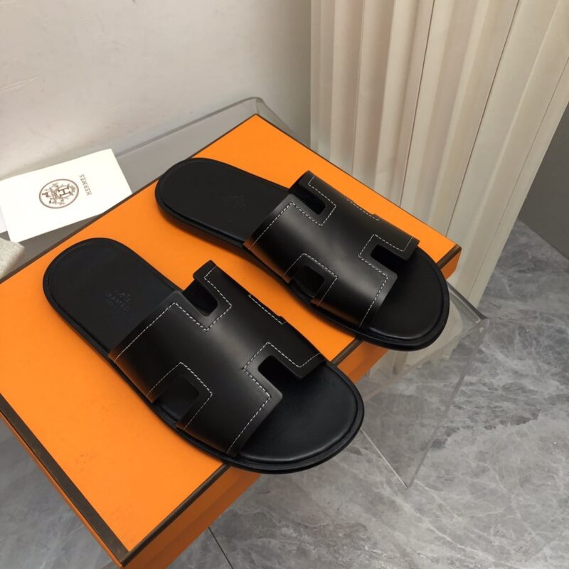 Alternative view of HERMES IZMIR SANDAL BLACK