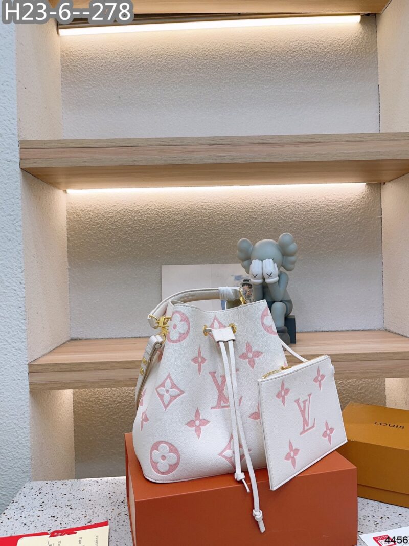 Alternative view of LOUIS VUITTON NÉONOÉ MM WHITE 25CM