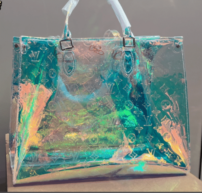 Alternative view of LOUIS VUITTON MONOGRAM PVC PRISM ON THE GO 35CM