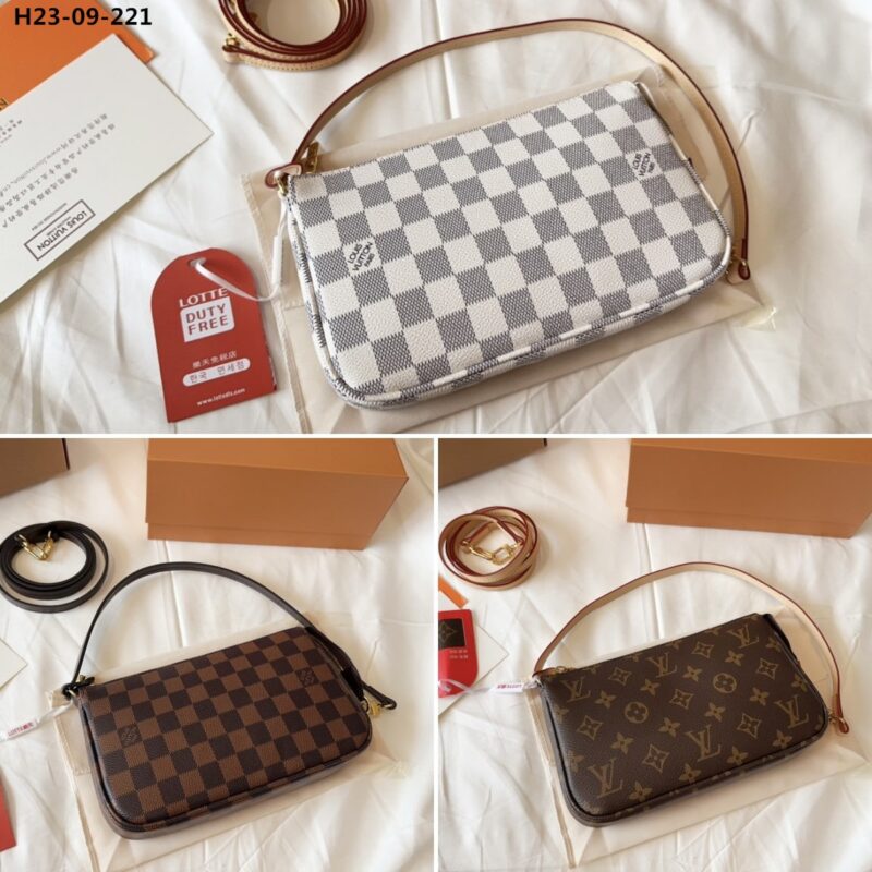 Alternative view of LOUIS VUITTON POCHETTE ACCESSOIRES DAMIER EBENE 23CM