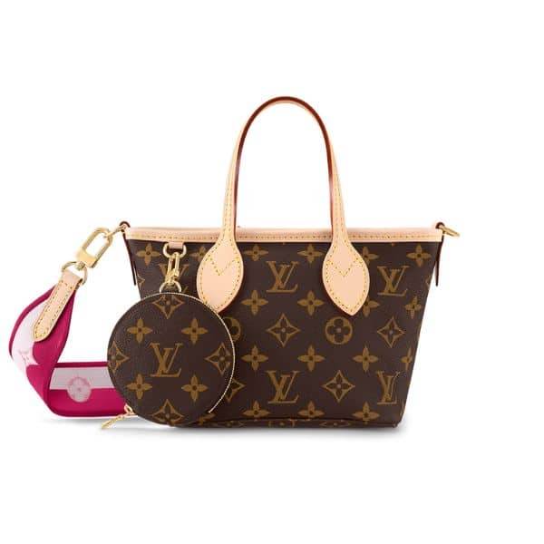 LOUIS VUITTON NEVERFULL BB PINK PEONY 24CM M46786