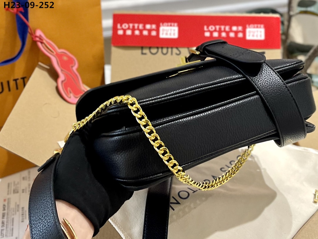 LOUIS VUITTON OXFORD BAG BLACK 25CM M22735 - Image 8