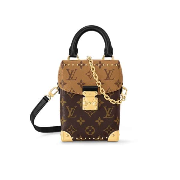 LOUIS VUITTON CAMERA BOX BROWN 17CM M82465