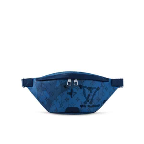 LOUIS VUITTON DISCOVERY BUMBAG BLUE 47CM M22576
