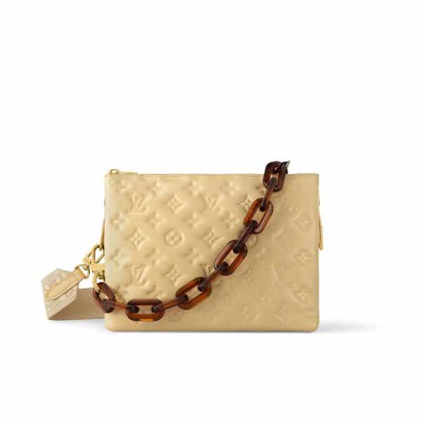 LOUIS VUITTON COUSSIN PM BAG YELLOW 27CM M22335