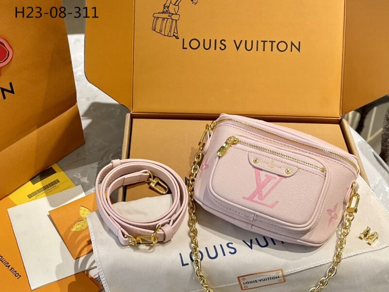Alternative view of LOUIS VUITTON MINI BUMBAG PINK 18CM M82347