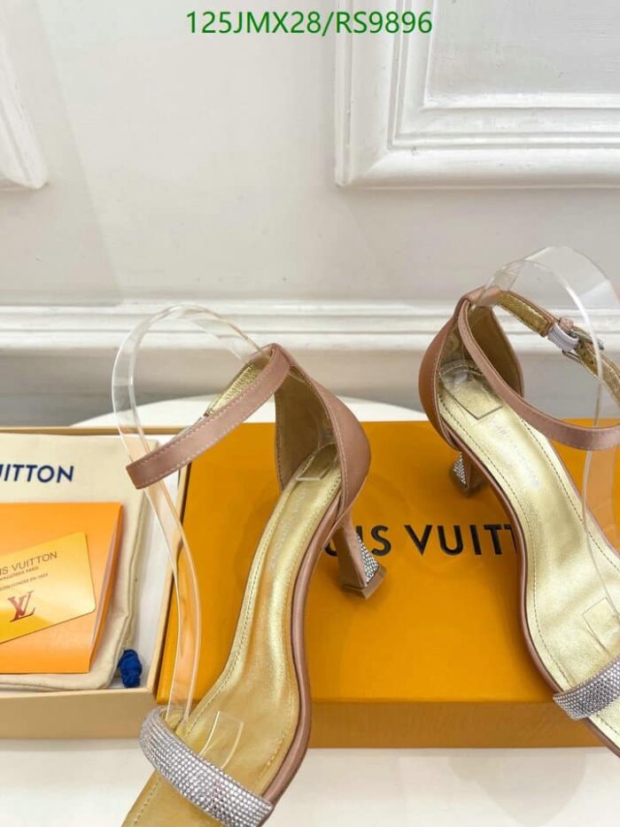 Alternative view of LOUIS VUITTON SPARKLE STRASS SANDAL GOLD