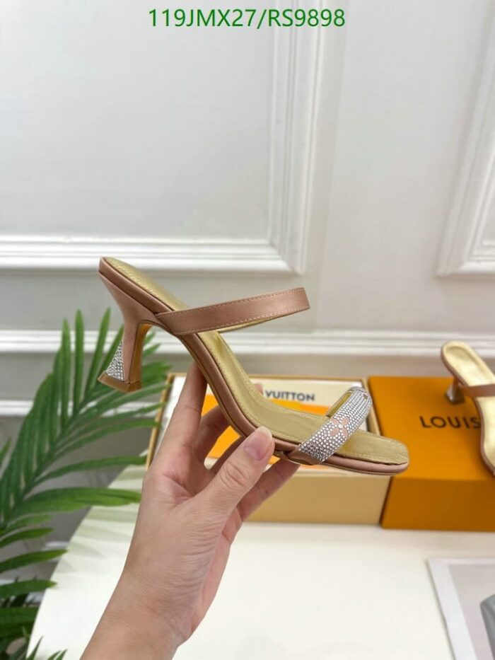 Alternative view of LOUIS VUITTON SPARKLE MULE GOLD