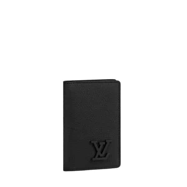 LOUIS VUITTON POCKET ORGANIZER BLACK 11CM M69979