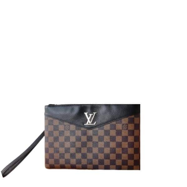 LOUIS VUITTON POCHETTE DAMIER EBENE 28CM