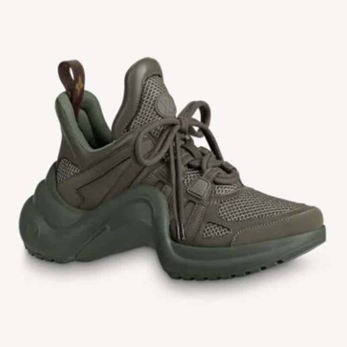 LOUIS VUITTON ARCHLIGHT SNEAKER TRAINER KHAKI 1A8824