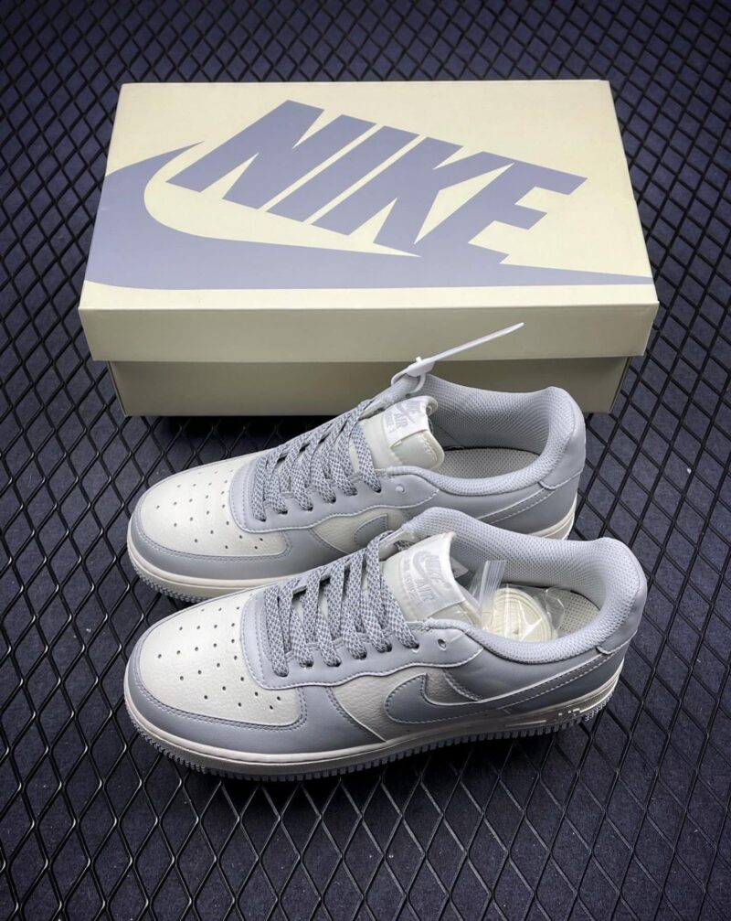 Alternative view of NIKE AIR FORCE 1 LOW LIGHT BLUE WHITE