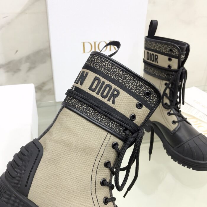 Alternative view of DIOR D-MAJOR ANKLE BOOT BEIGE WOOL KDI675SCRS46X