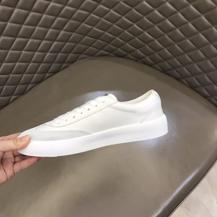 Alternative view of DIOR B101 SNEAKER CREAM SMOOTH CALFSKIN AND GREY NUBUCK 3SN285ZRHH068