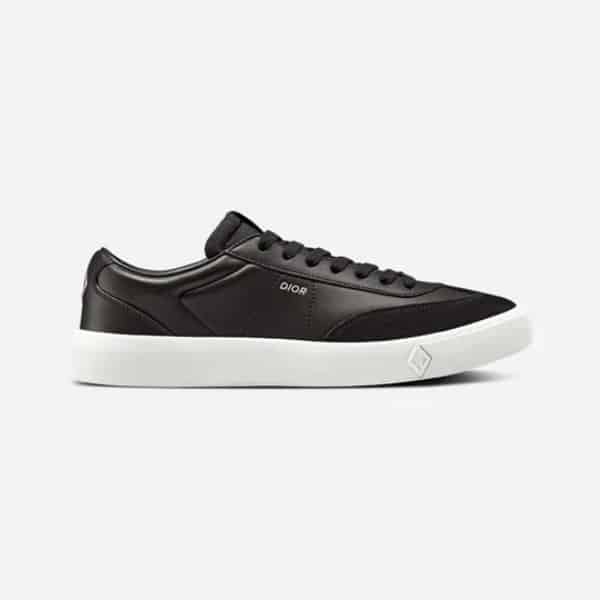 DIOR BLACK SMOOTH CALFSKIN AND NUBUCK B101 SNEAKER 3SN285ZRHH968