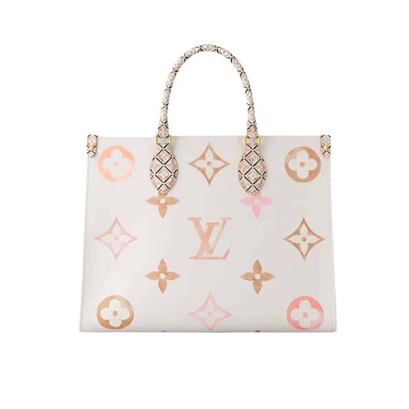 LOUIS VUITTON LV BY THE POOL ONTHEGO PM YELLOW 25CM M22975