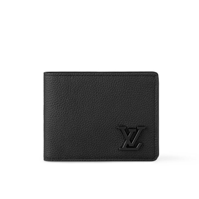 LOUIS VUITTON MULTIPLE WALLET BLACK 11CM M69829