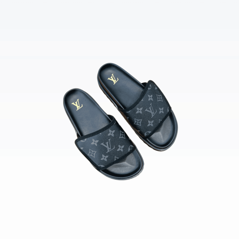 LOUIS VUITTON MONOGRAM MULE BLACK