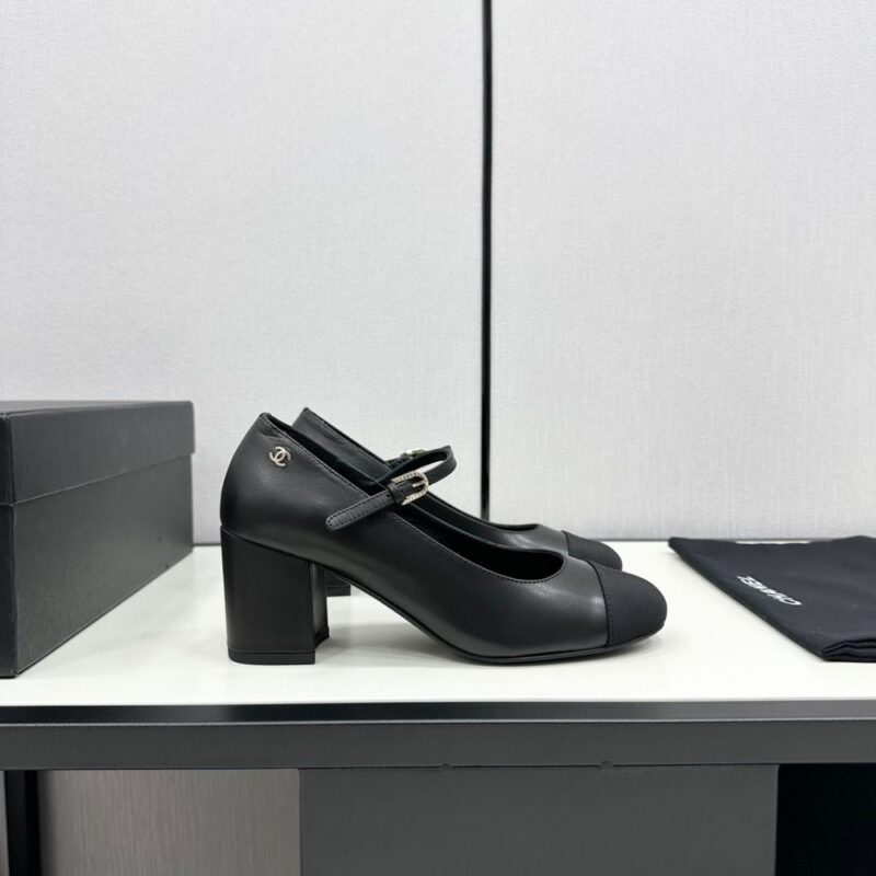 Alternative view of CHANEL MARY JANES BLACK G45118 B14015 94305