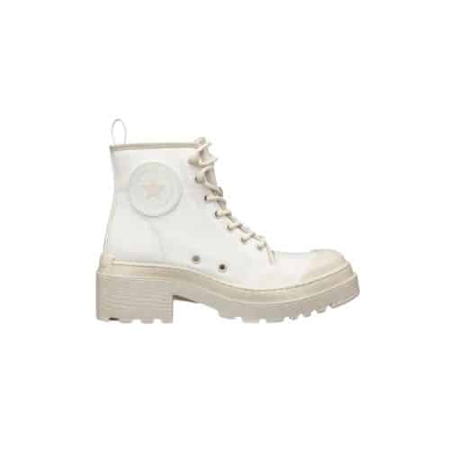 DIOR D-RISE ANKLE BOOTS WHITE KDI767TFC_S24W