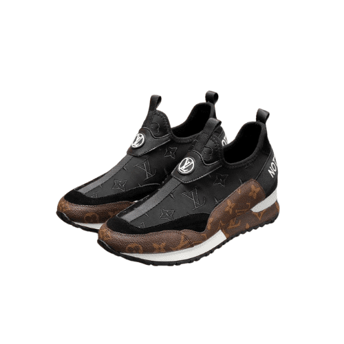 LOUIS VUITTON RUN AWAY SNEAKER MONOGRAM BROWN