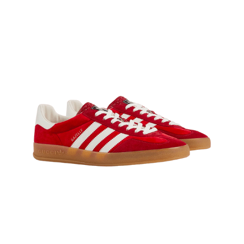 GUCCI x ADIDAS GAZELLE SNEAKER IN RED 707848 9STU0 6360