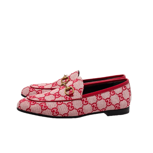 GUCCI WOMEN'S JORDAAN LOAFERS READ