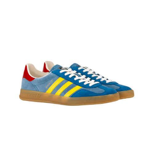 GUCCI x ADIDAS GAZELLE SNEAKER IN BLUE 707848 9STU0 4860