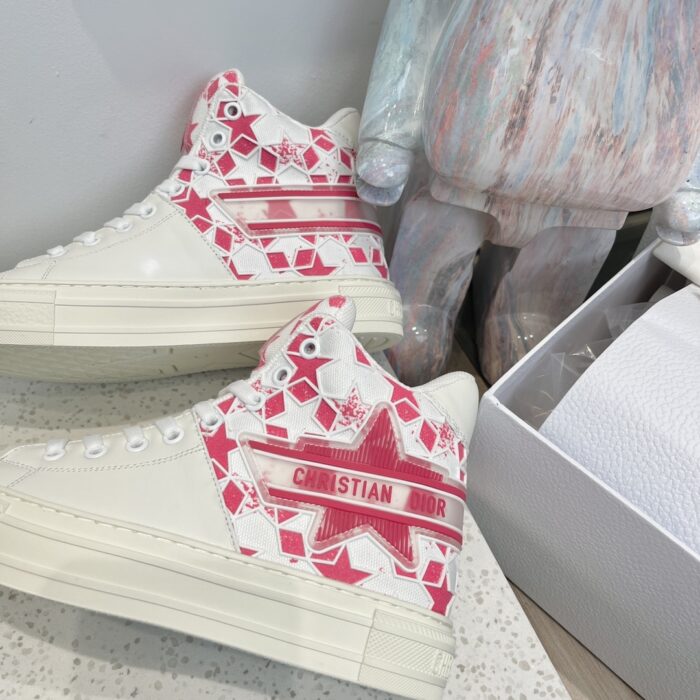 Alternative view of DIOR WALK'N' HIGH TOP STAR PINK SNEAKER