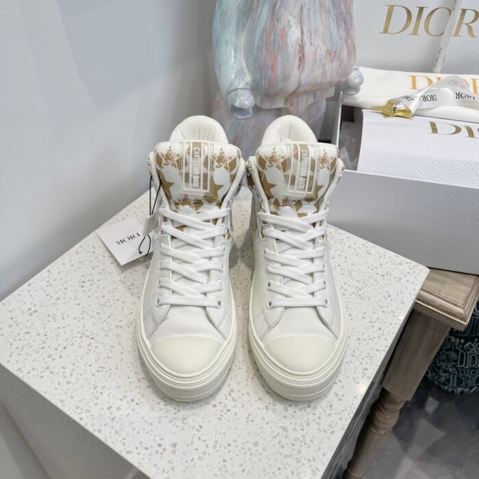 Alternative view of DIOR WALK'N' HIGH TOP STAR WHITE SNEAKER